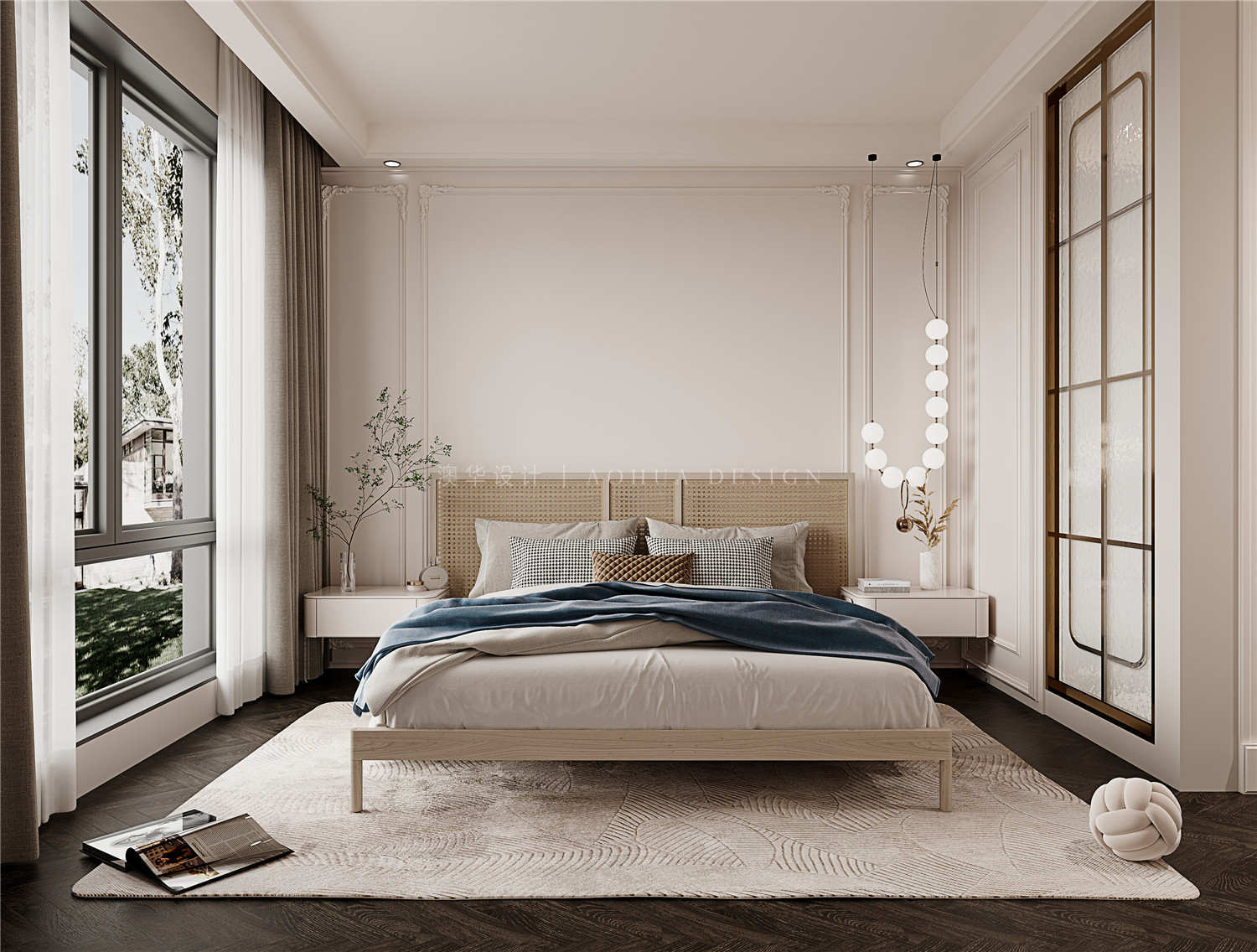 武汉别墅装修,法式轻奢