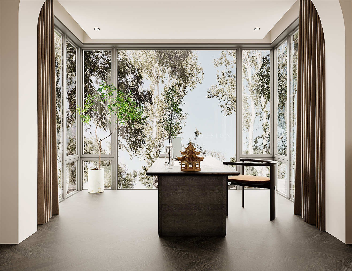 华发外滩荟装修,武汉别墅装修