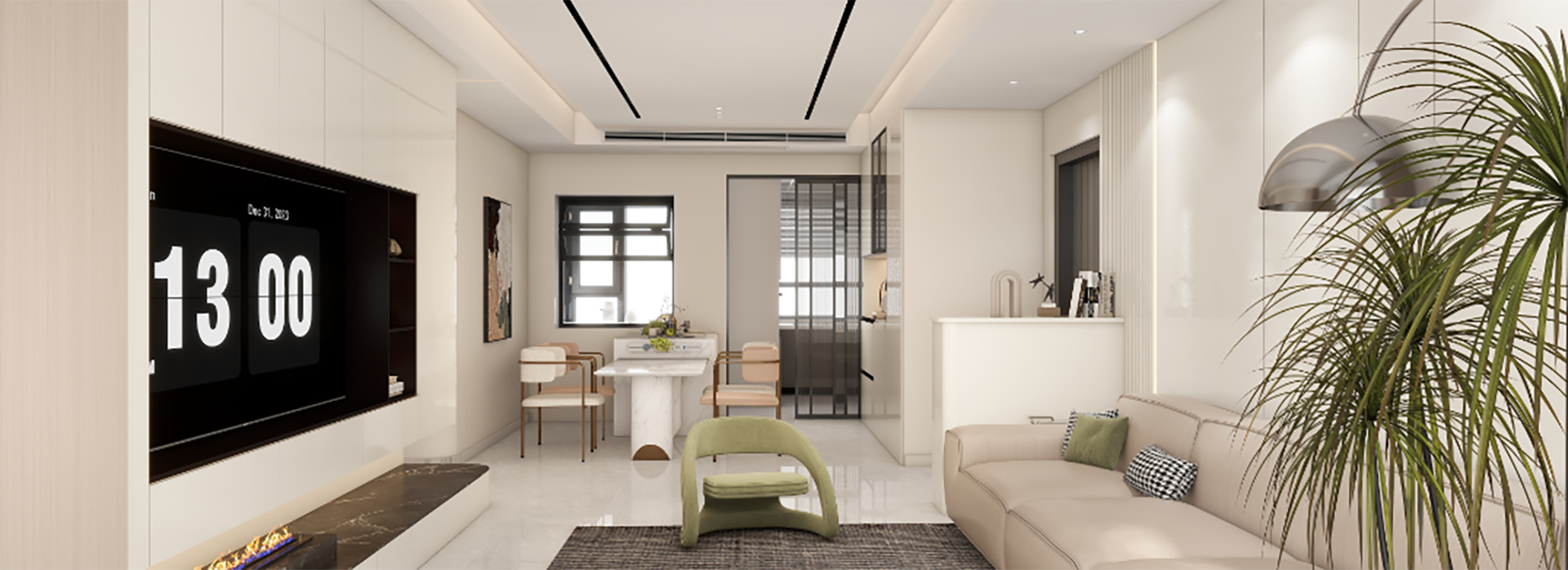 武汉天地装修,现代轻奢