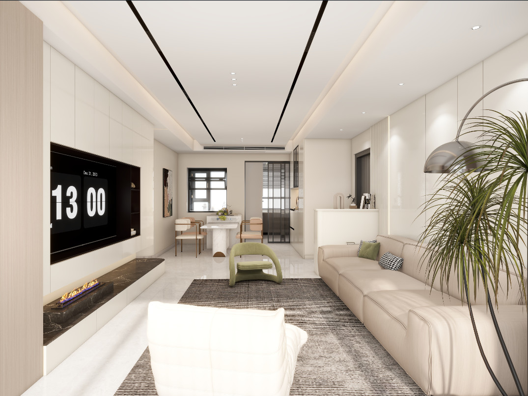 武汉天地装修,现代轻奢