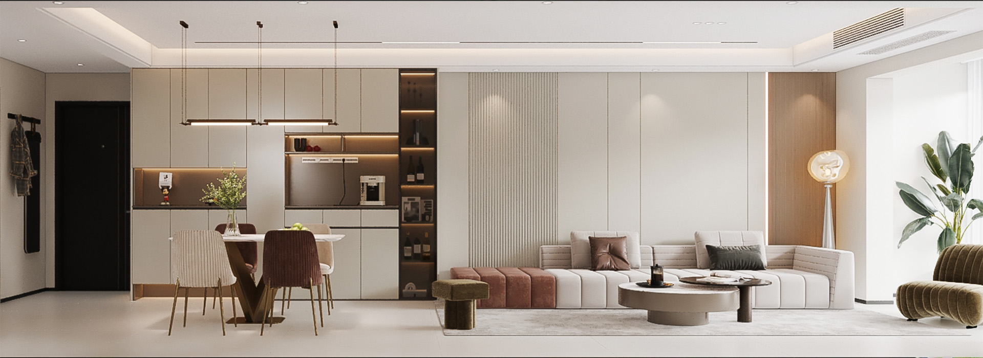 江悦蘭园装修,现代轻奢