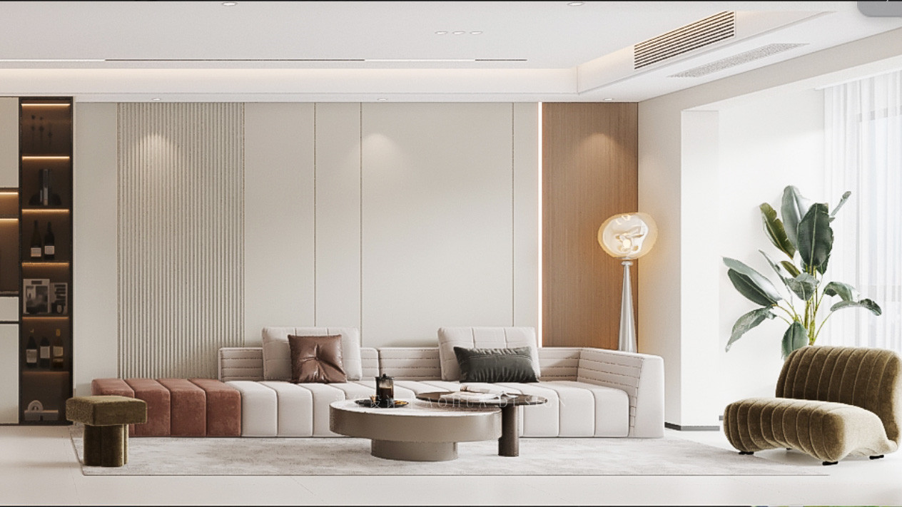 江悦蘭园装修,现代轻奢