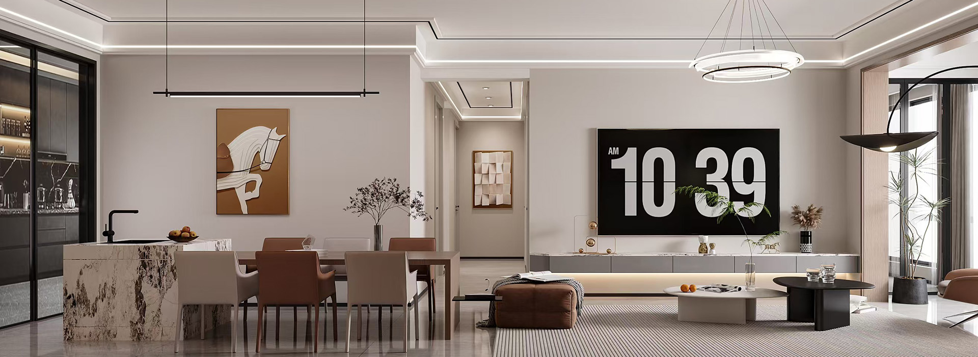 万科金域时代,现代极简