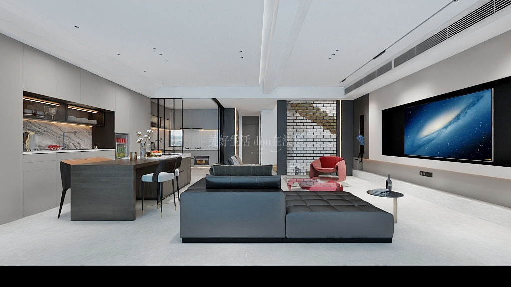 现代风,别墅装修