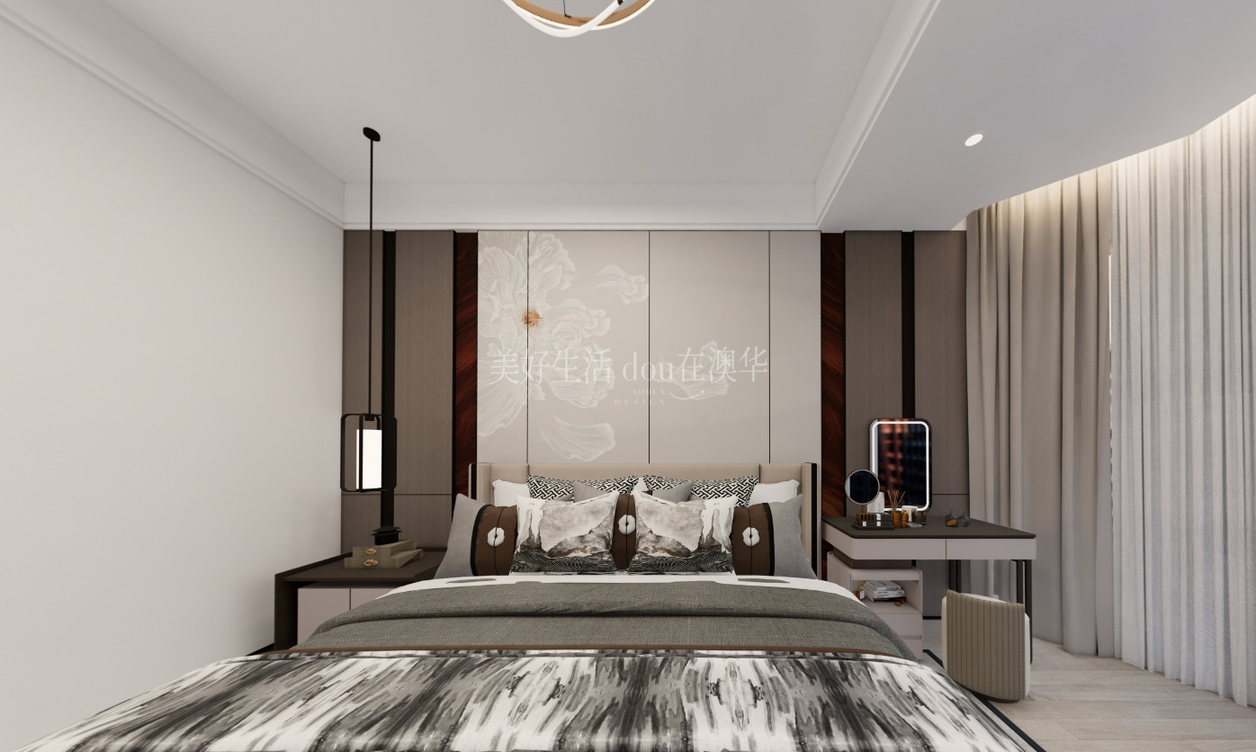 新中式,武汉别墅装修