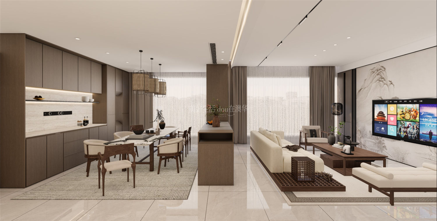 宋氏风,武汉别墅装修