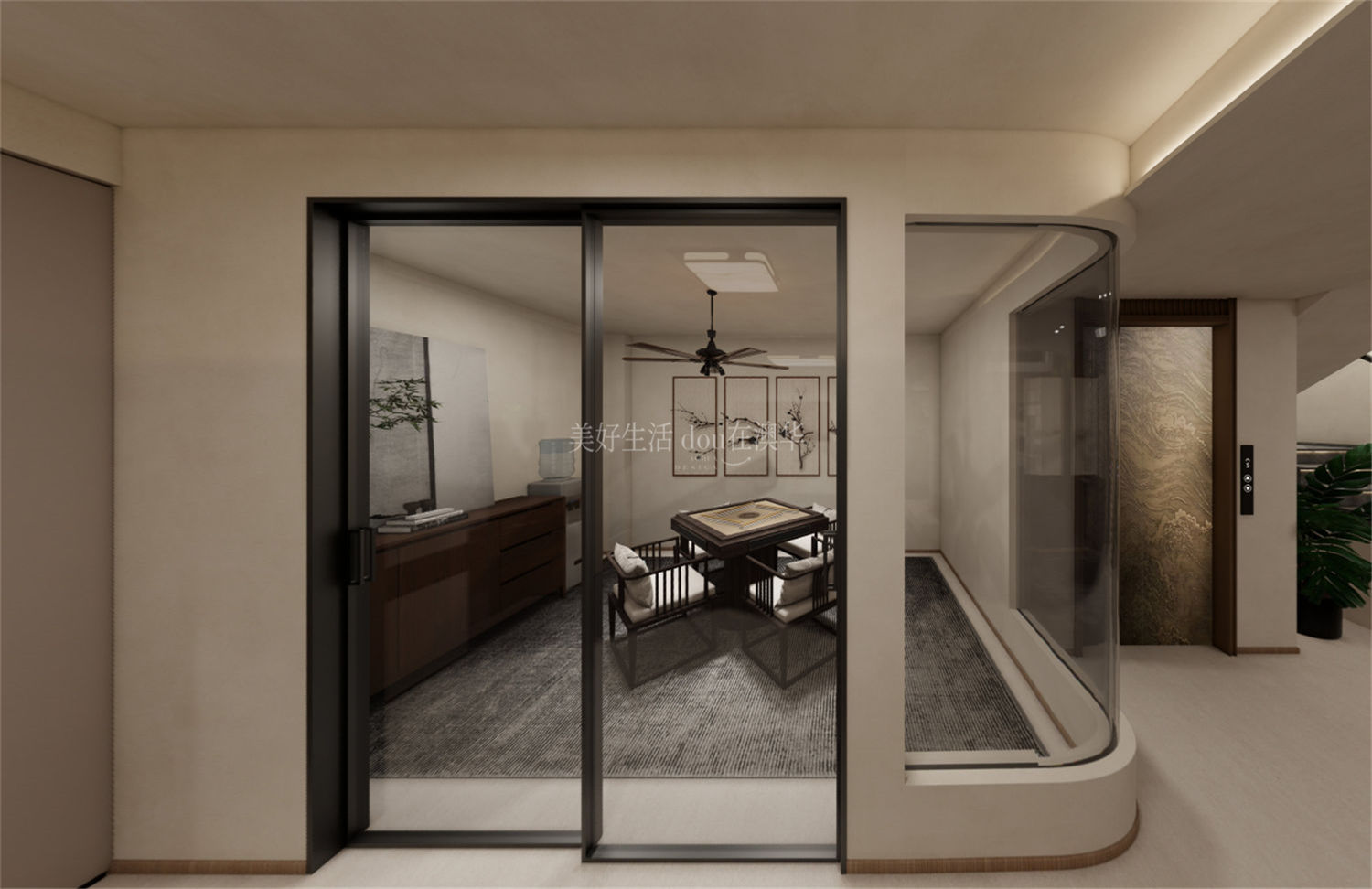 保利明玥晨光别墅装修.宋氏风