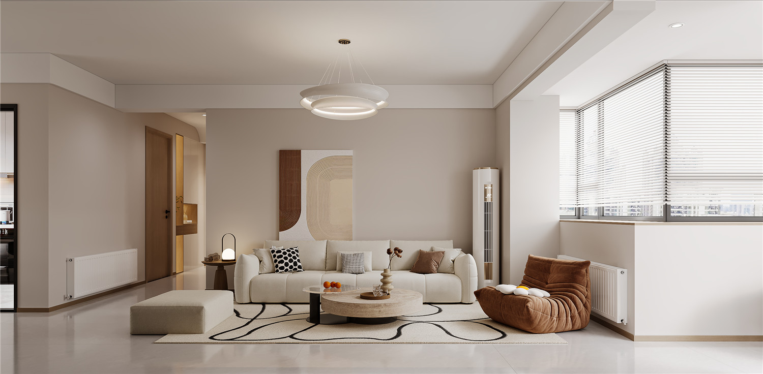 保利公园九里装修,原木极简