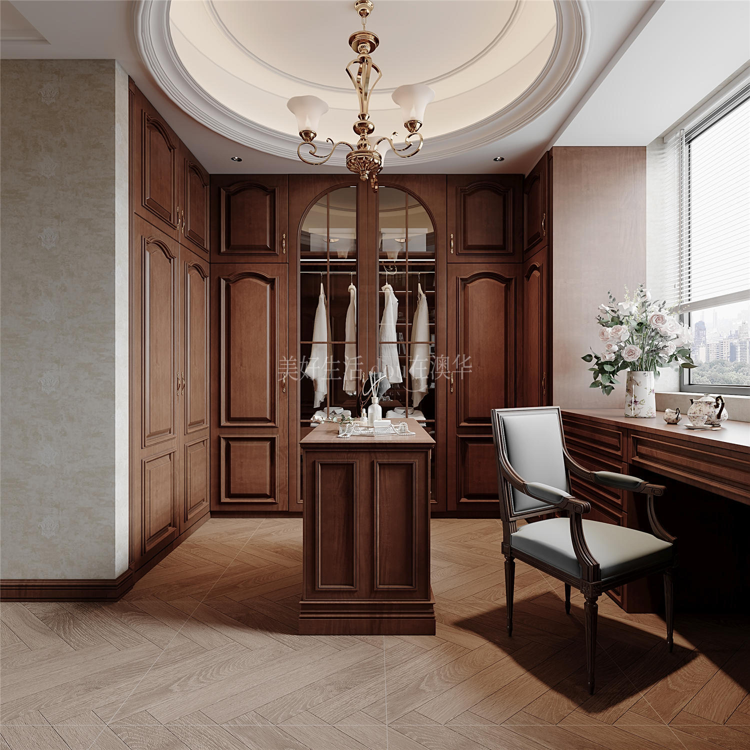 美式复古,武汉旧房全改