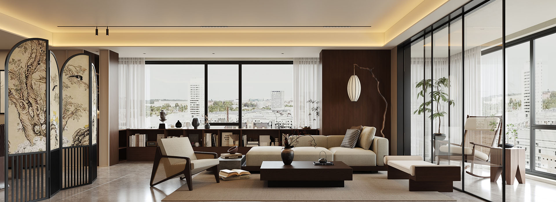 武汉瑞府装修,中古风