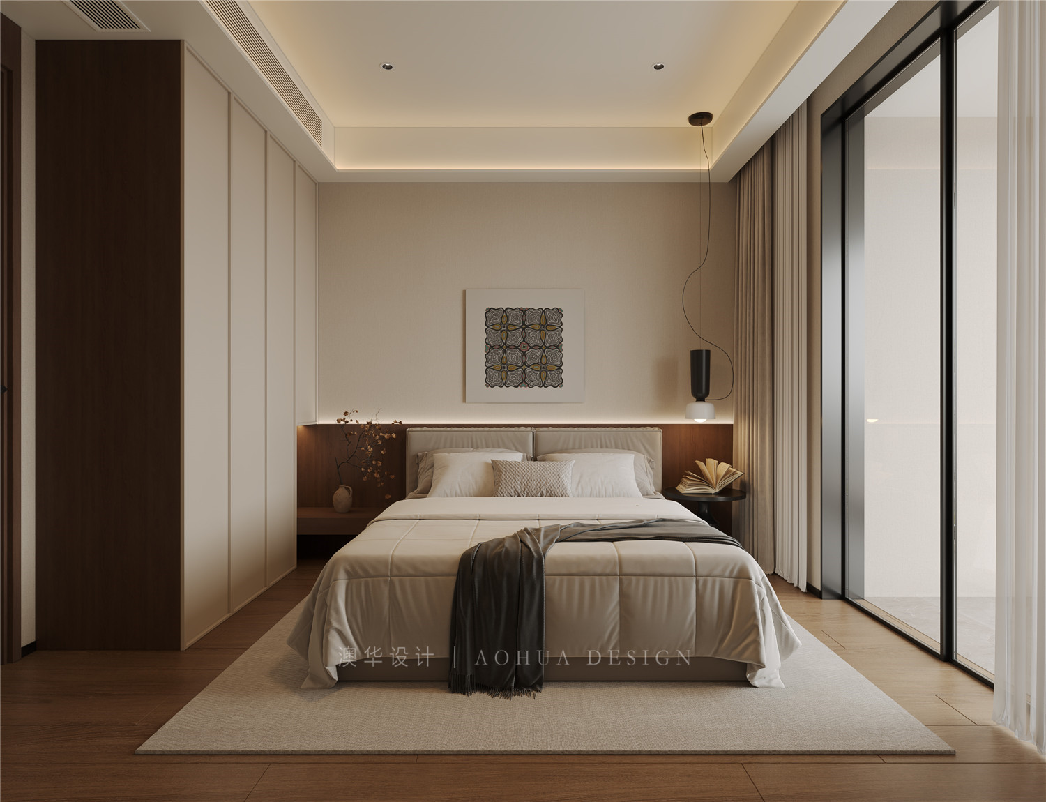 中古风,大平层装修