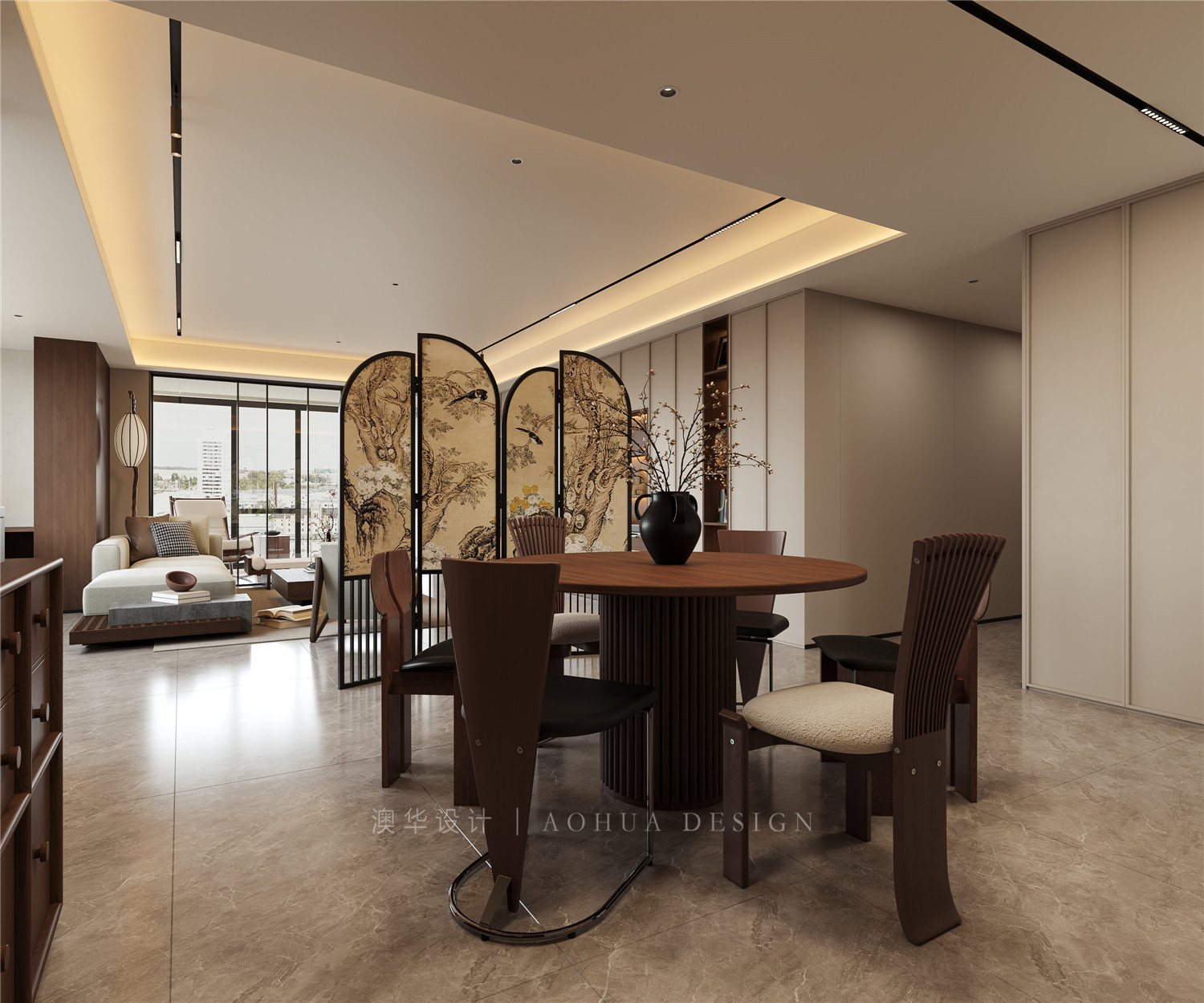 武汉瑞府装修,中古风