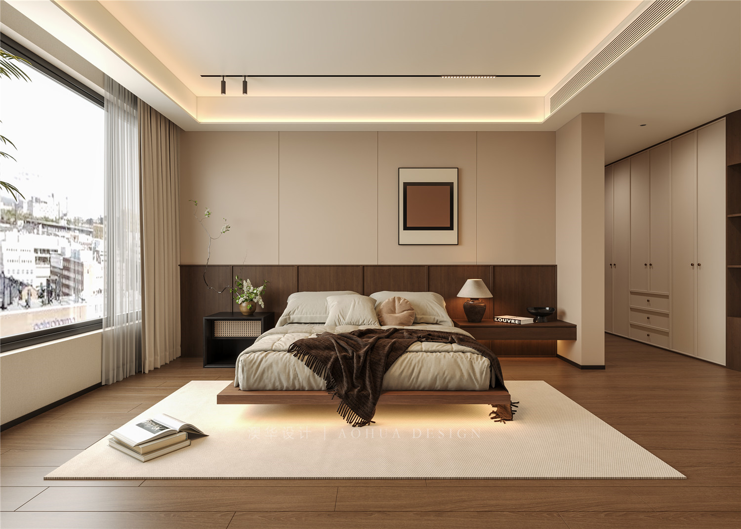 中古风,大平层装修