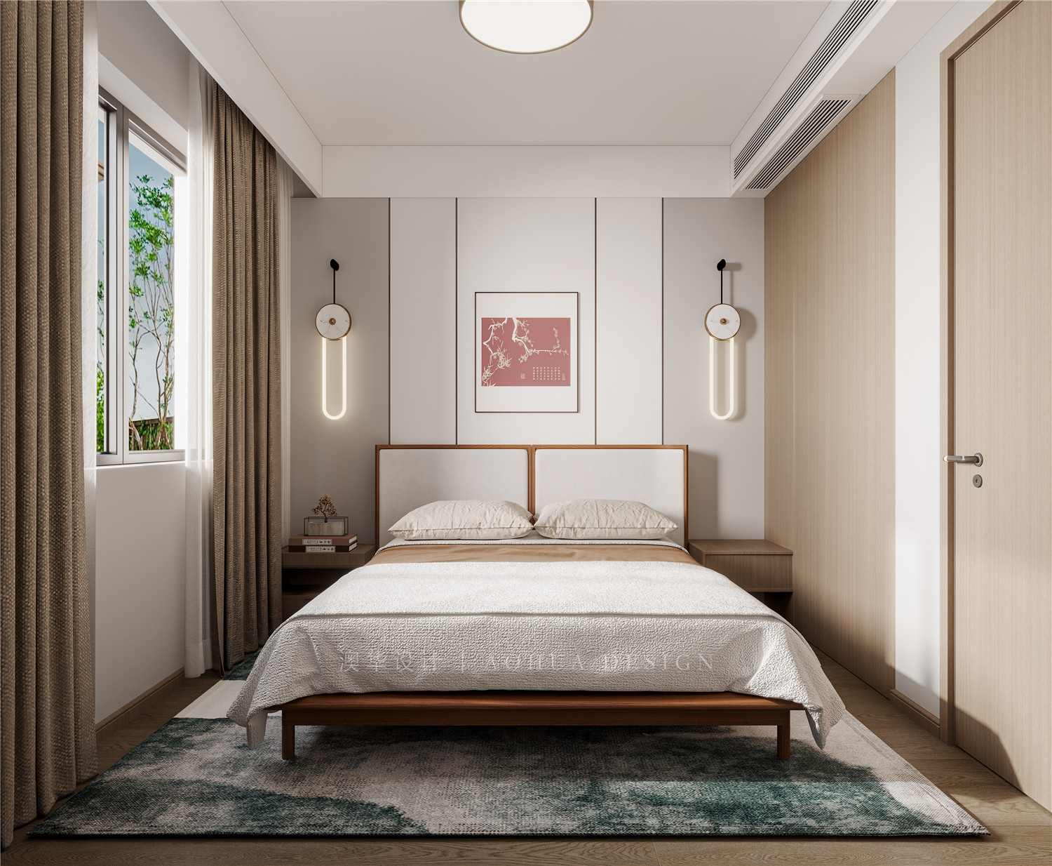 巢立方别墅装修,现代中式