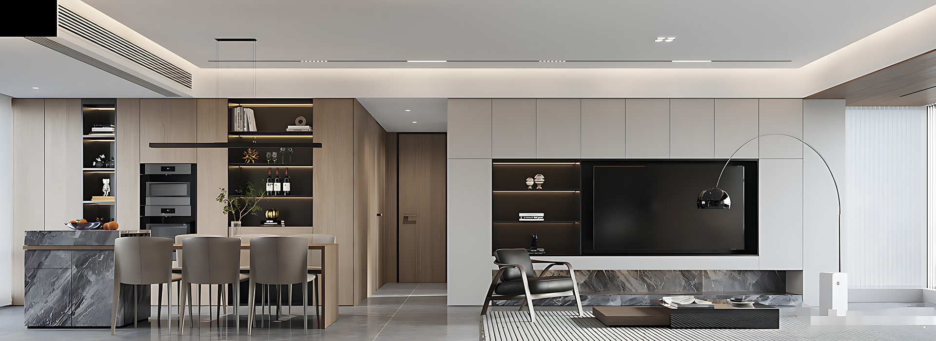 四新之光装修,轻奢风