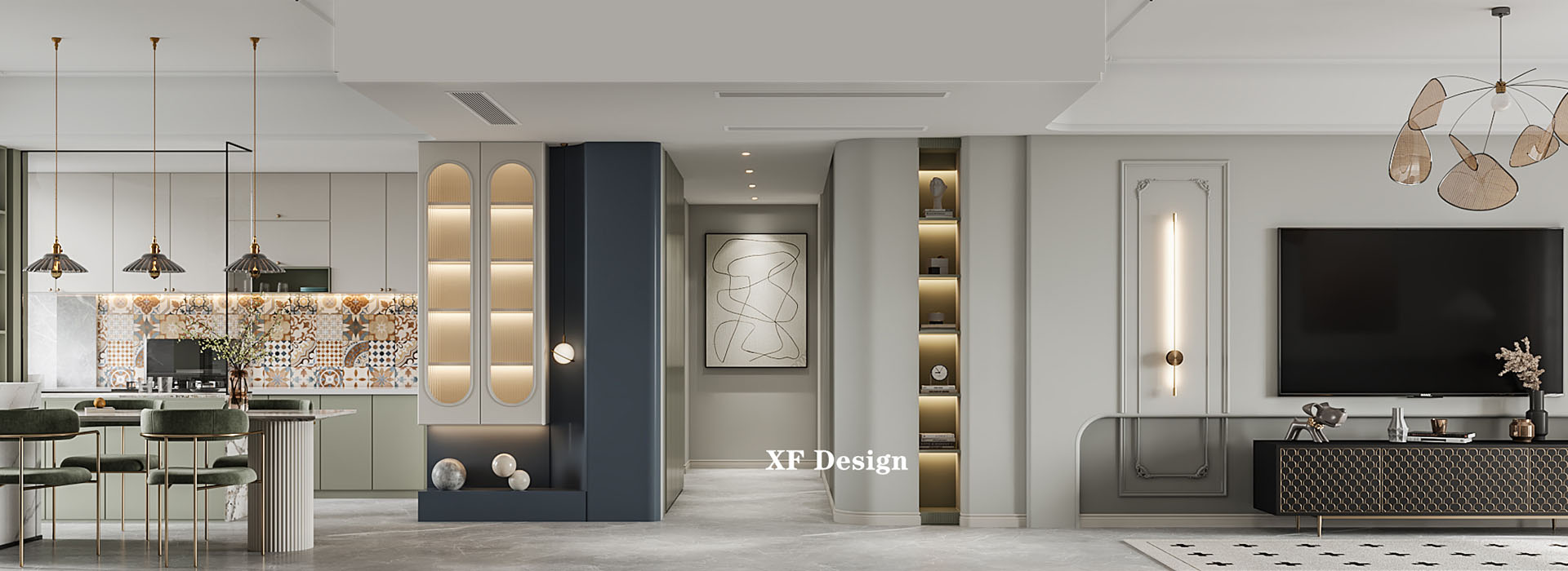 汉口花园装修,法式风