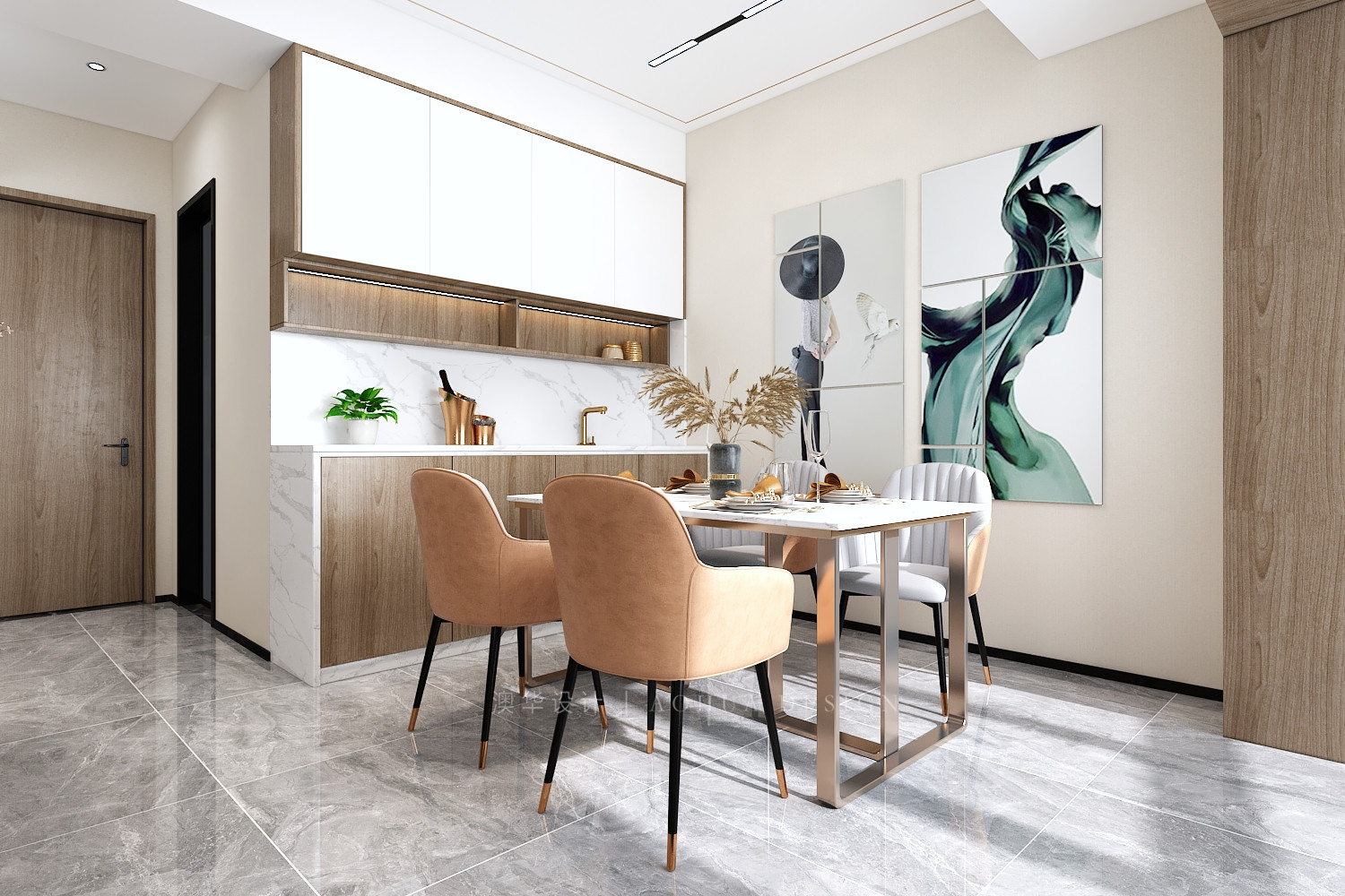 福星惠誉城市花园装修,复式装修