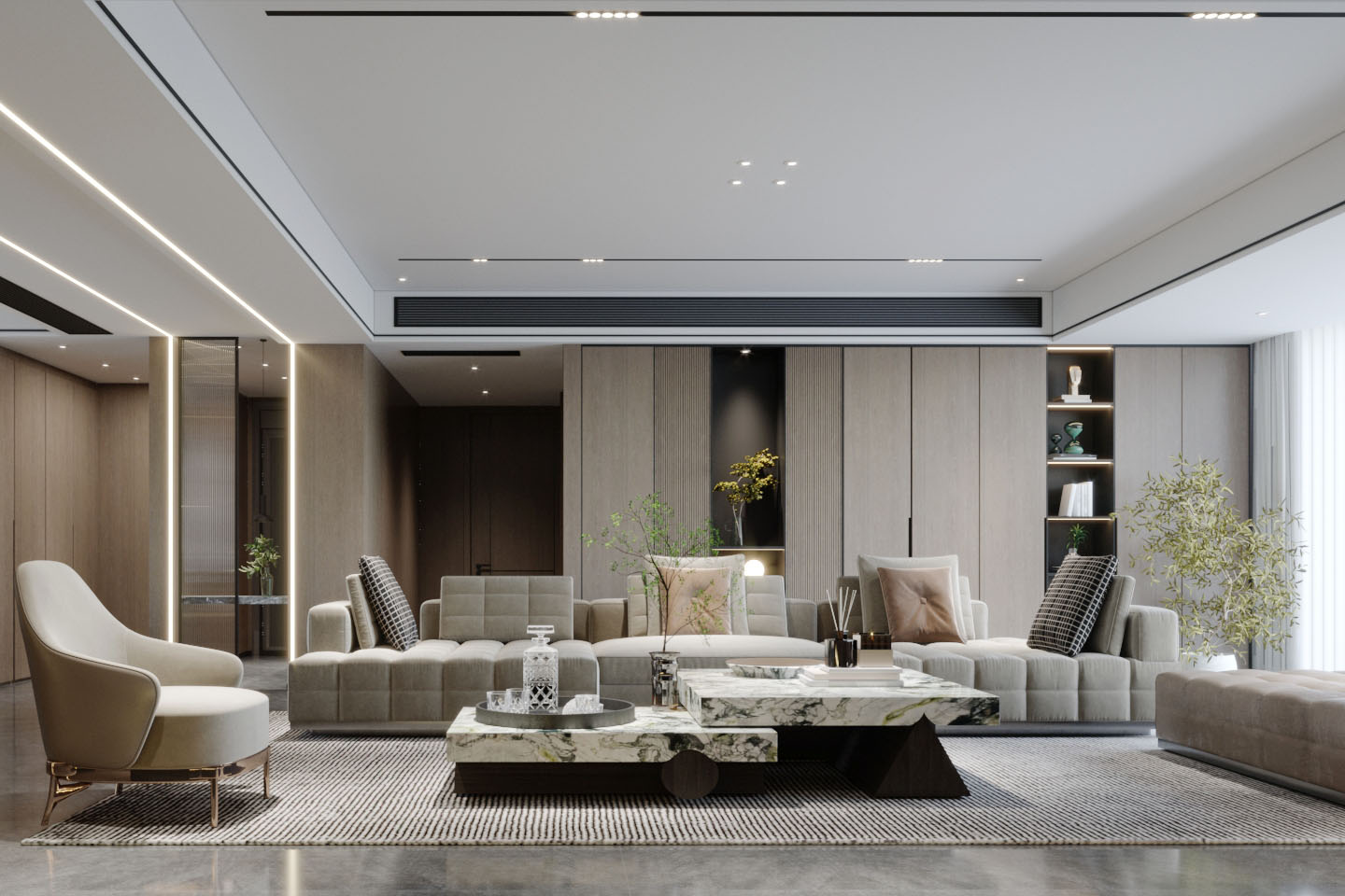 水生科技苑装修,大平层装修