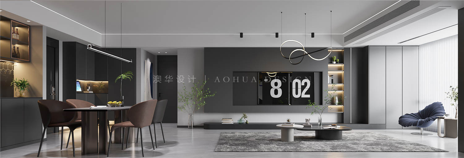 菱湖佳苑装修,意式极简