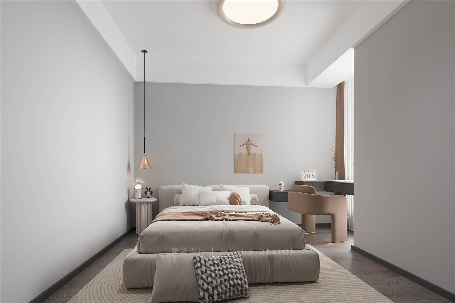 菱湖佳苑装修,意式极简