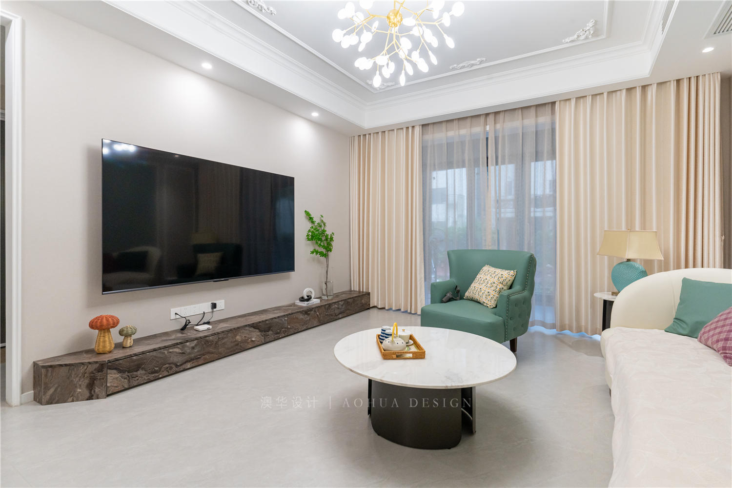 武汉别墅设计,简欧风