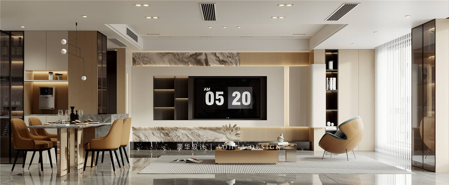 意式轻奢,毛坯房装修