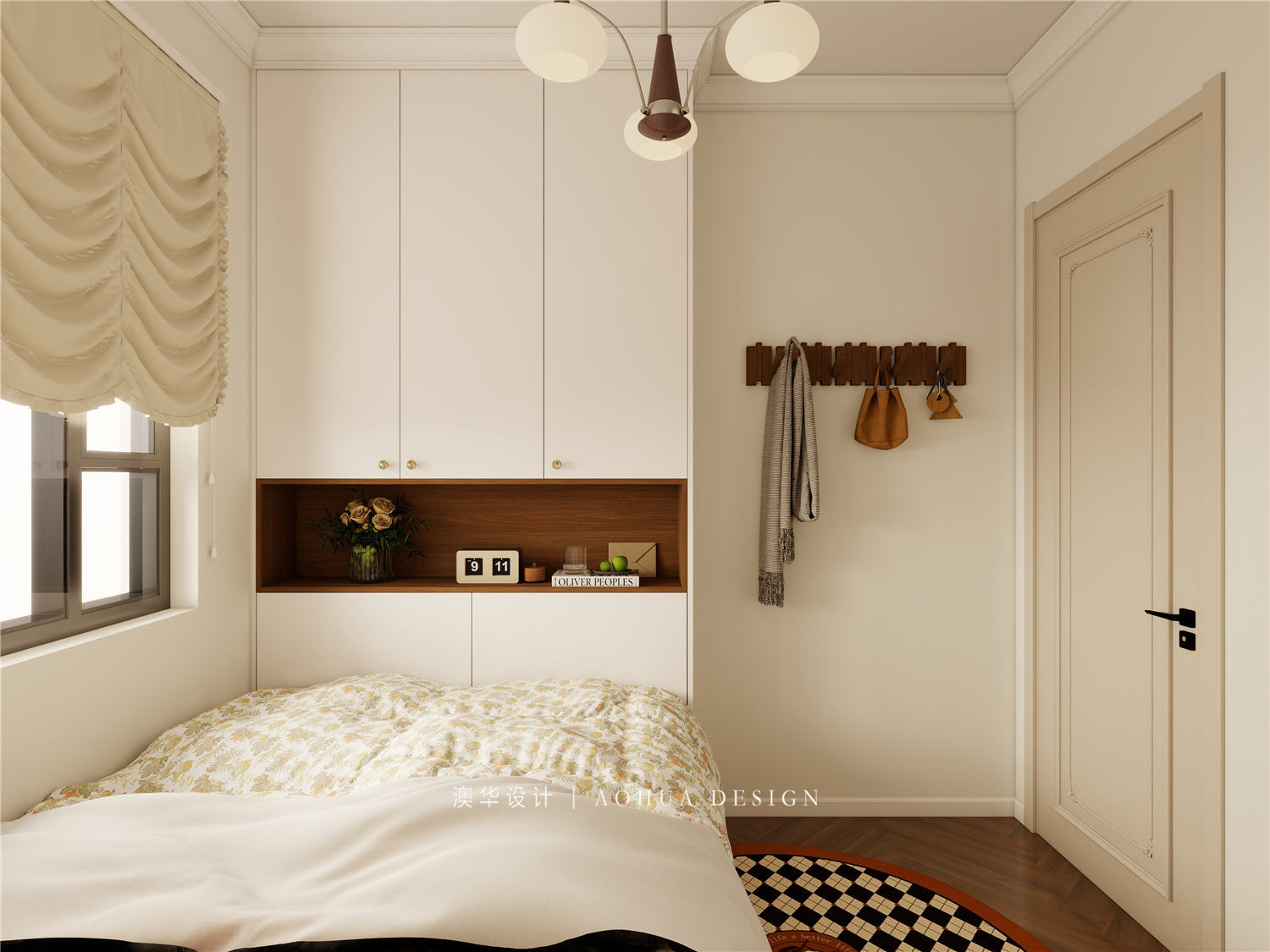 东湖风光装修,美式风格