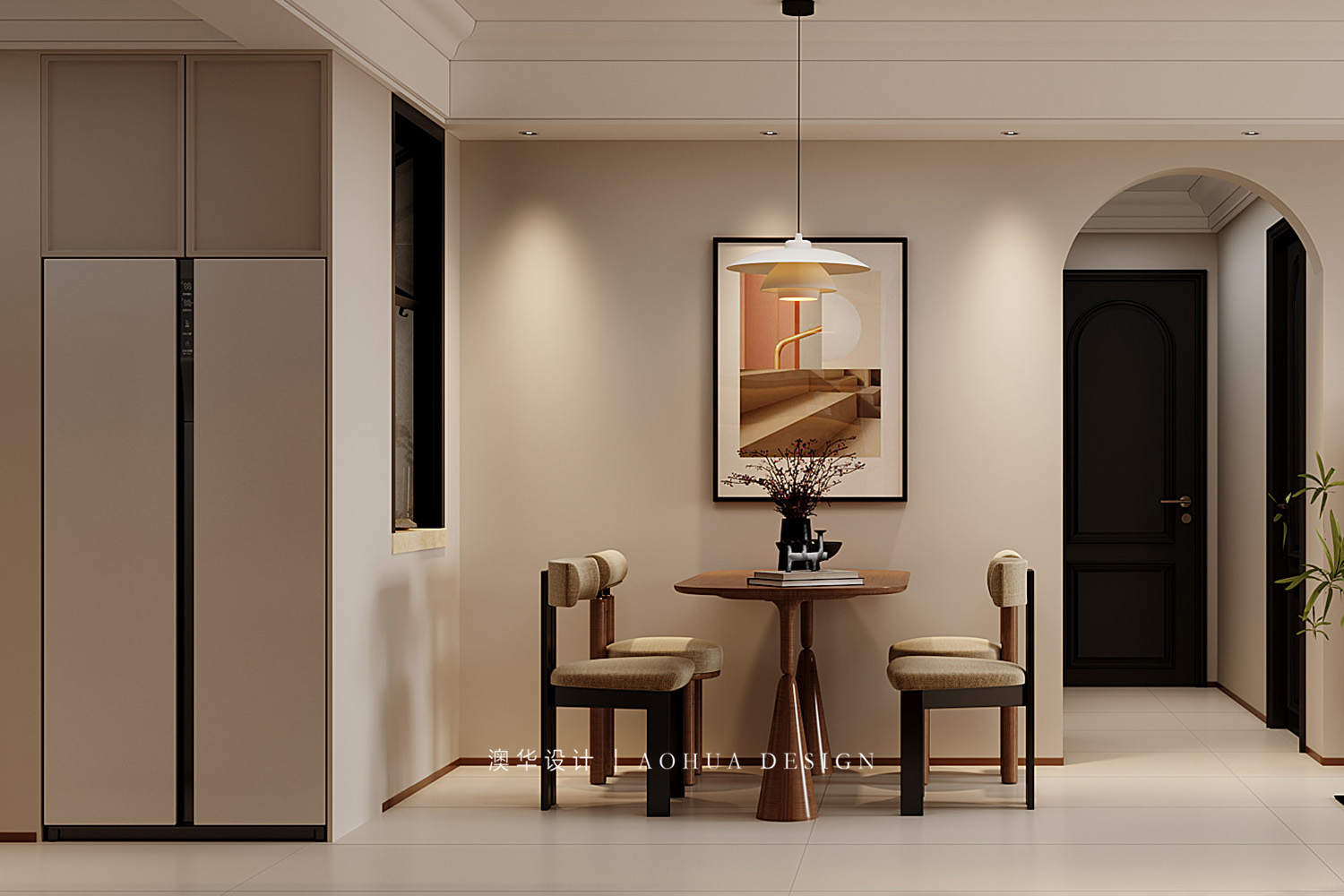 华侨城红坊装修,中古风