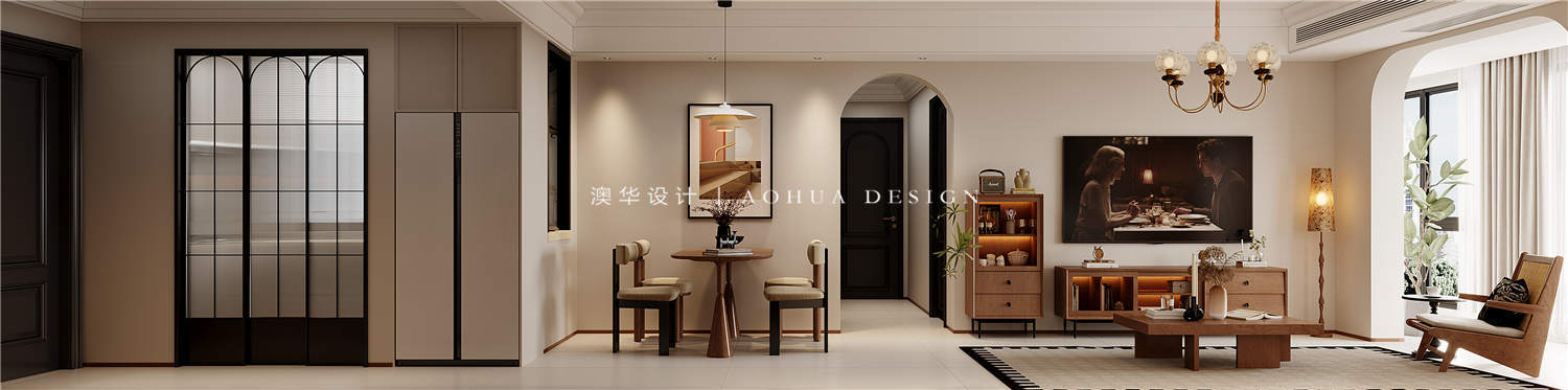 华侨城红坊装修,中古风