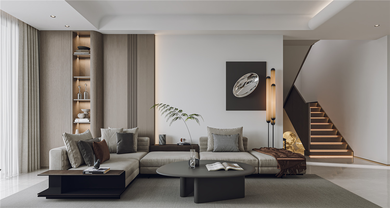 华侨城欢乐天际装修,现代风格