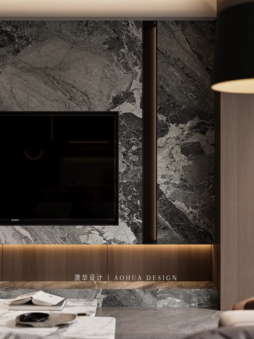 泛海桂府装修,意式轻奢风格