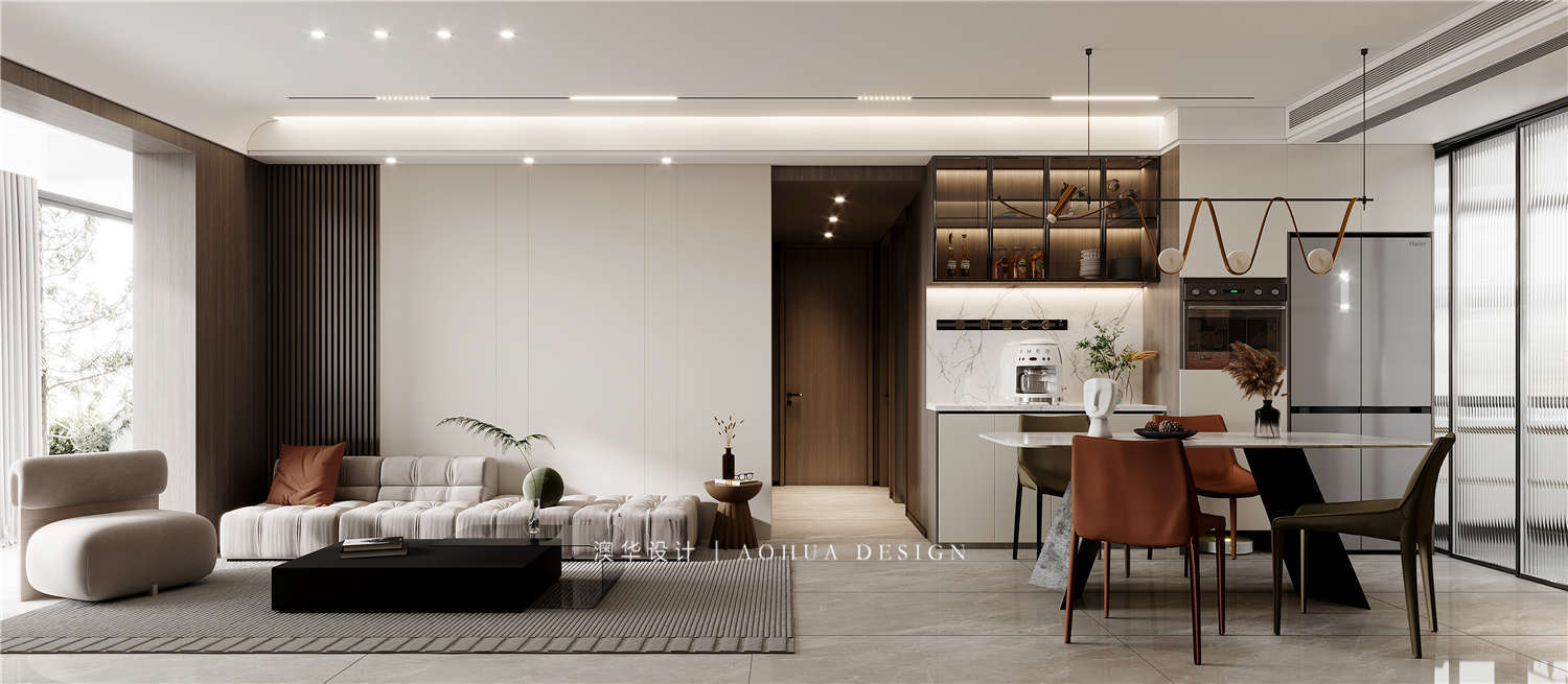 华侨城红坊装修,意式轻奢风格