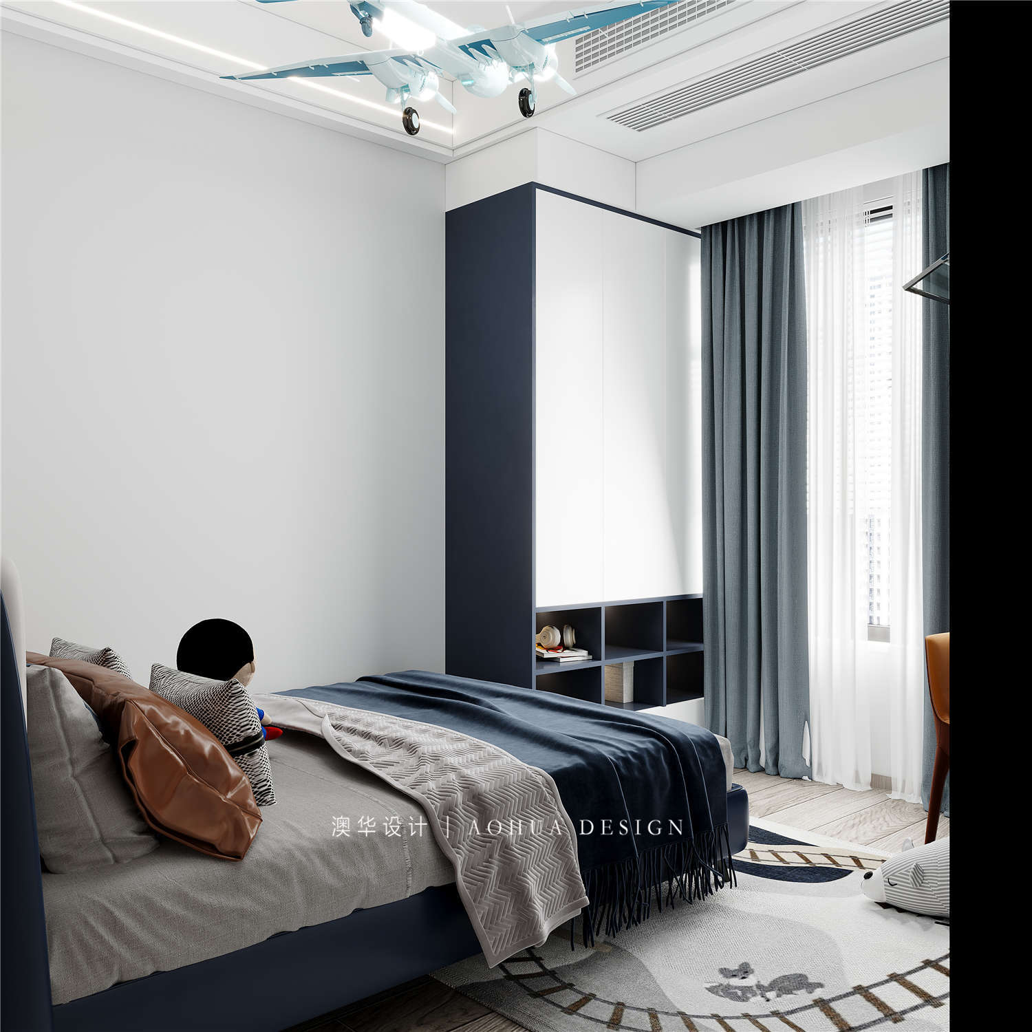 华侨城红坊装修,意式轻奢风格