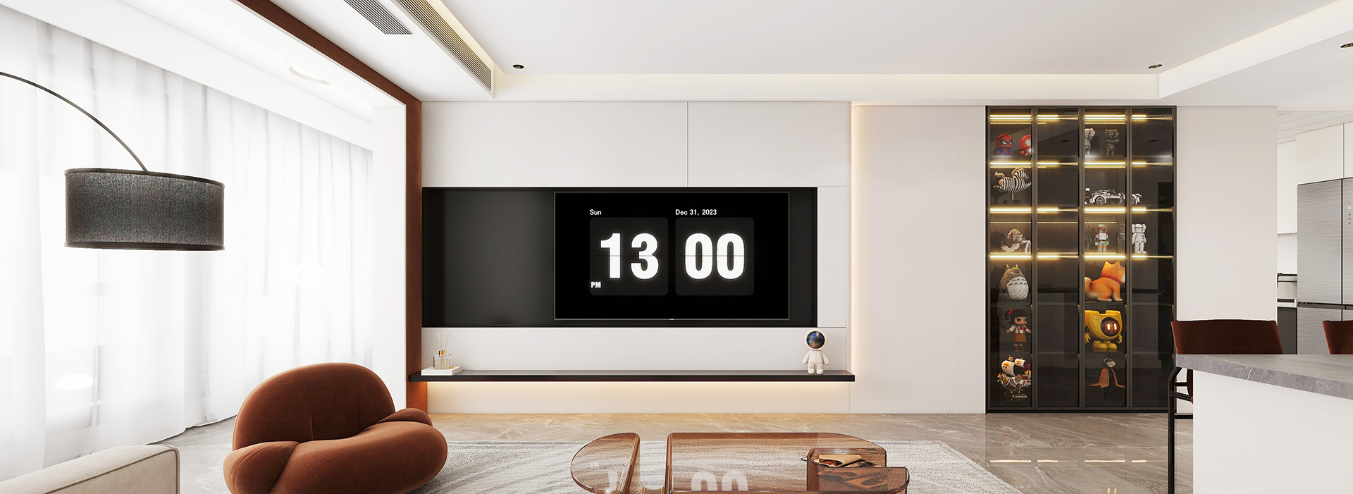 汉口公馆装修,现代风格