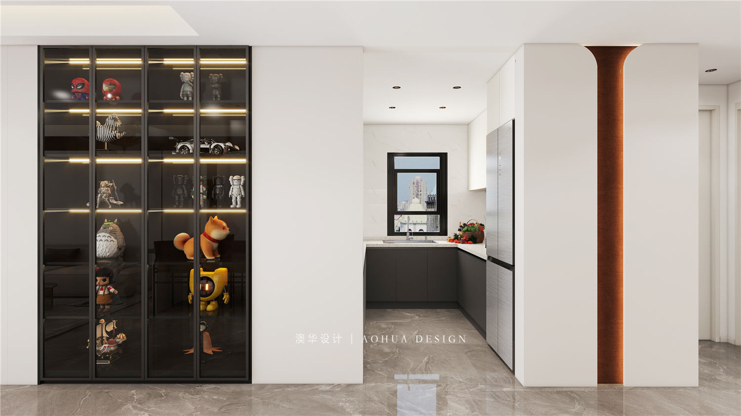 汉口公馆装修,现代风格