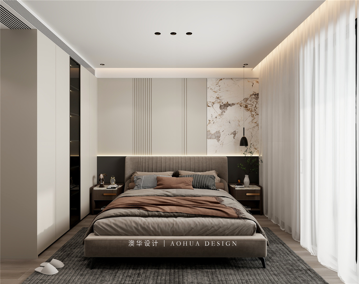 长投保利汉口印装修,现代轻奢