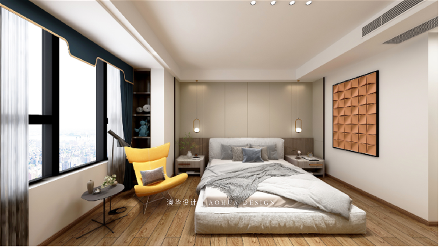 大平层装修,武汉室内设计