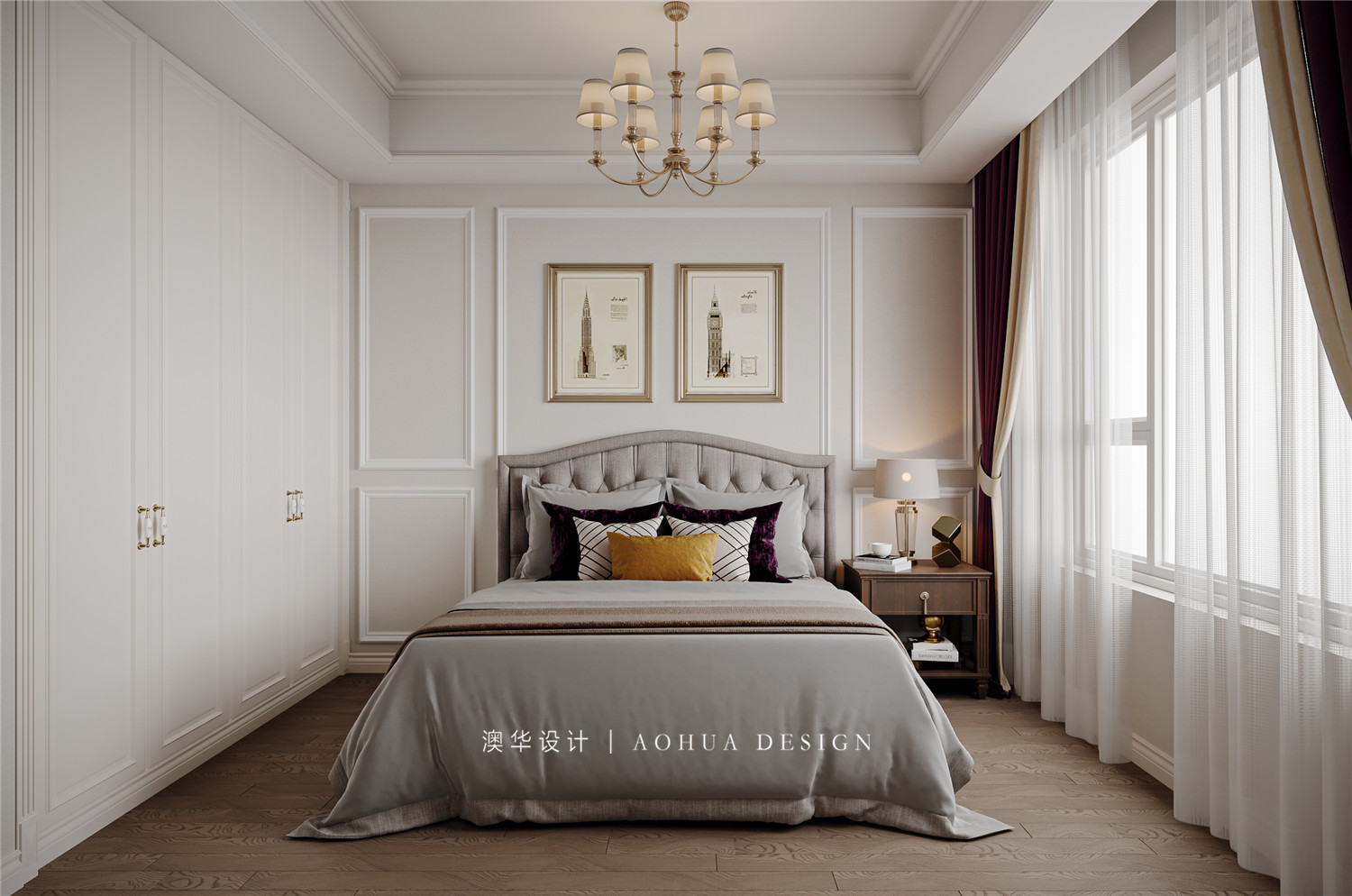 百瑞景装修,美式风格