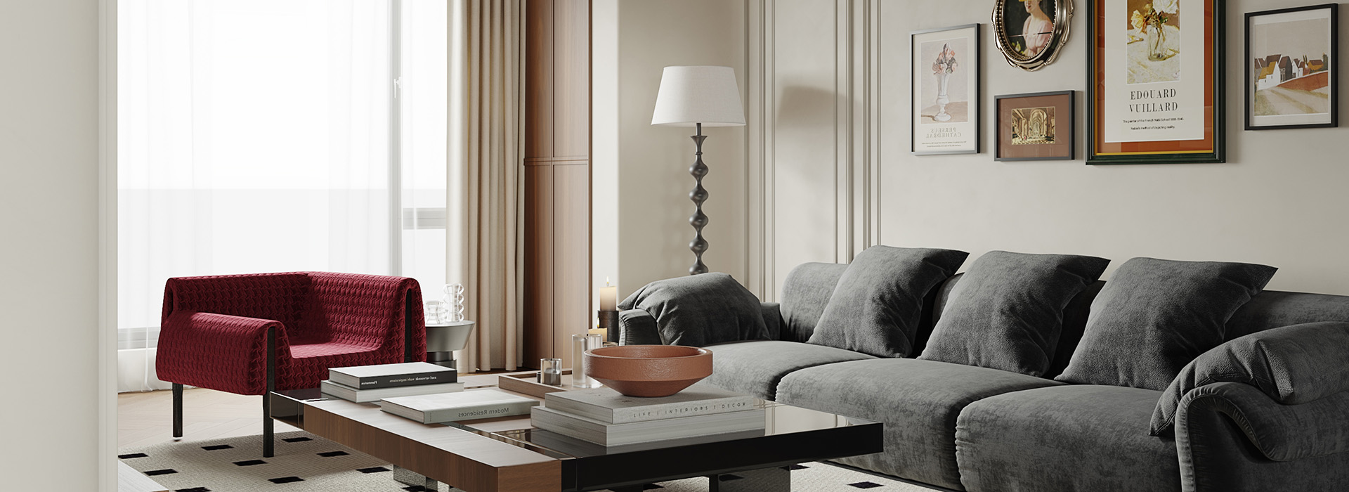 复地东湖国际装修,法式复古