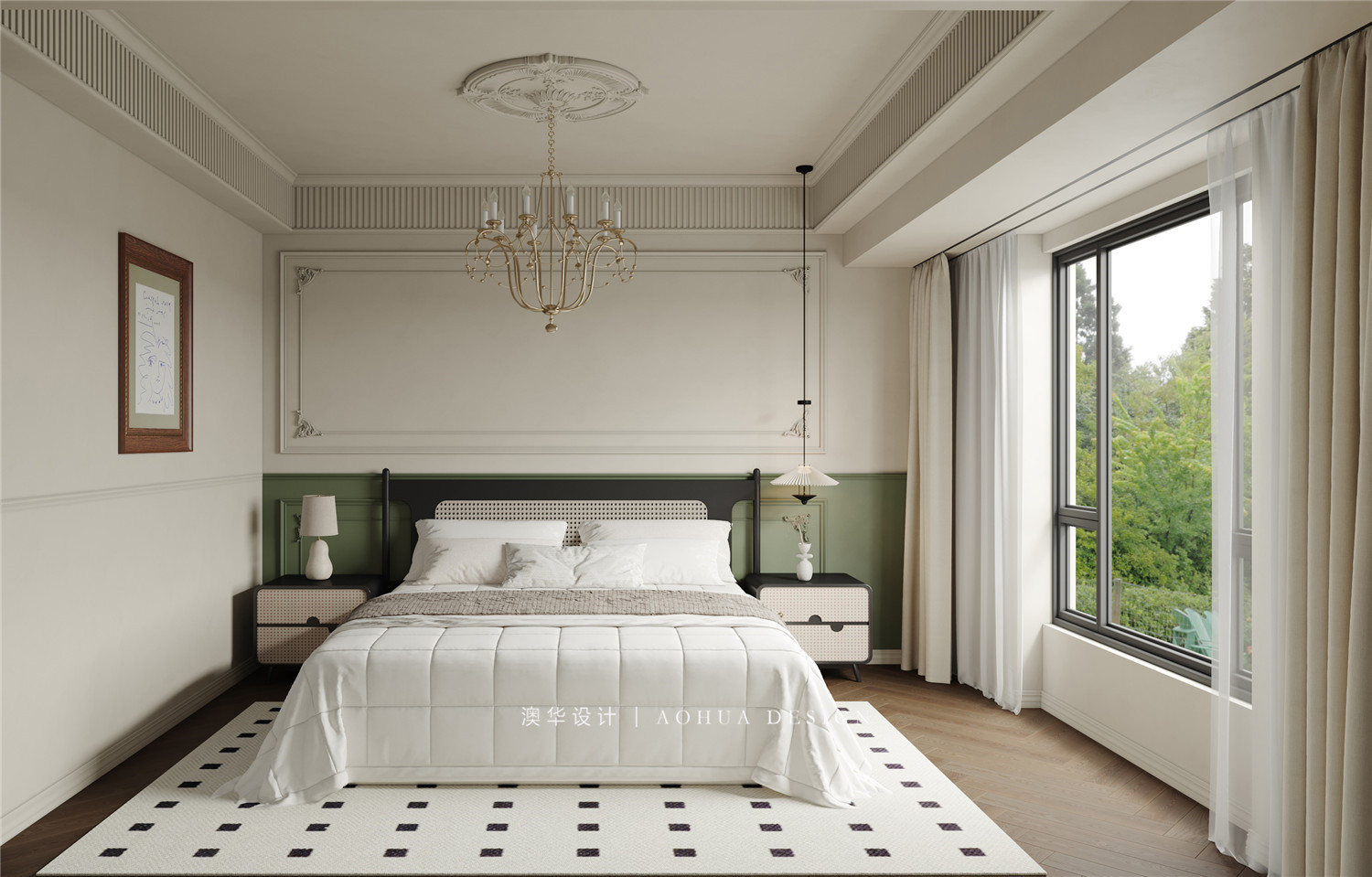 复地东湖国际装修,法式复古