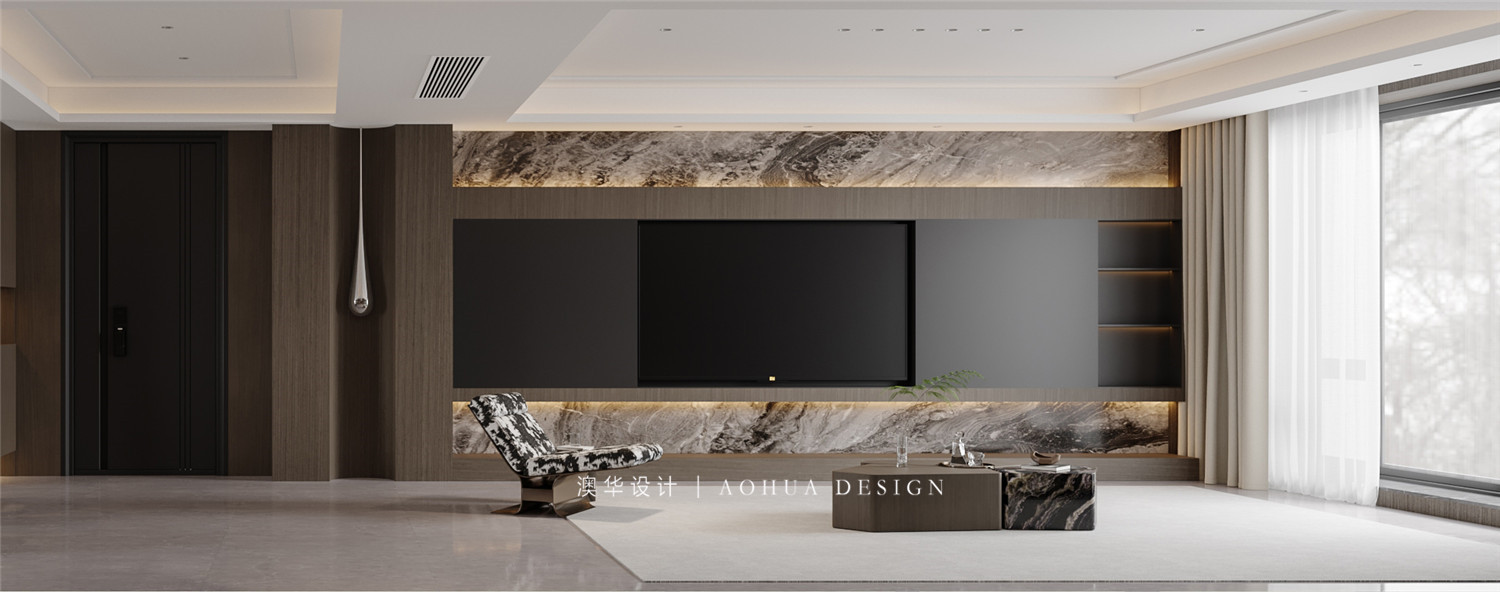 世茂天胤装修,意式轻奢