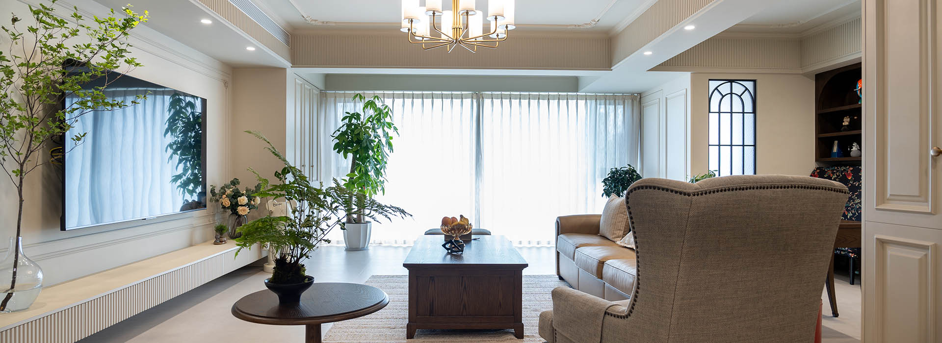 广电光谷家装修,法式风格