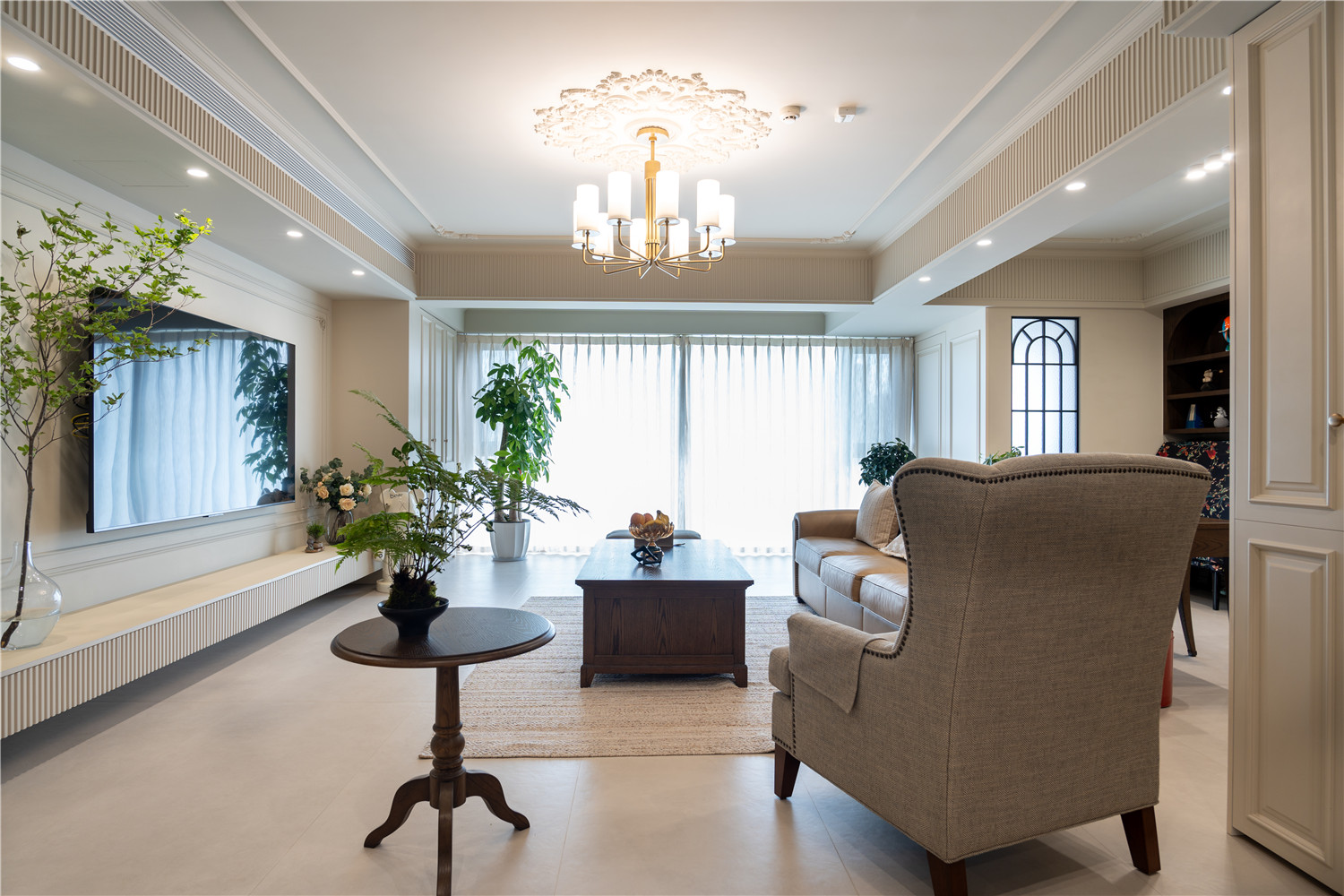 广电光谷家装修,法式风格