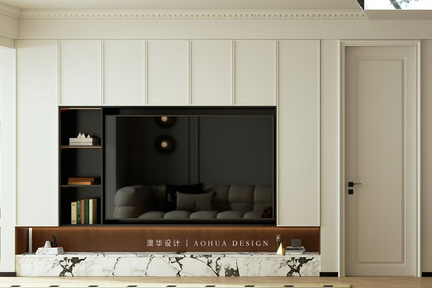 汉口公馆装修,法式风格