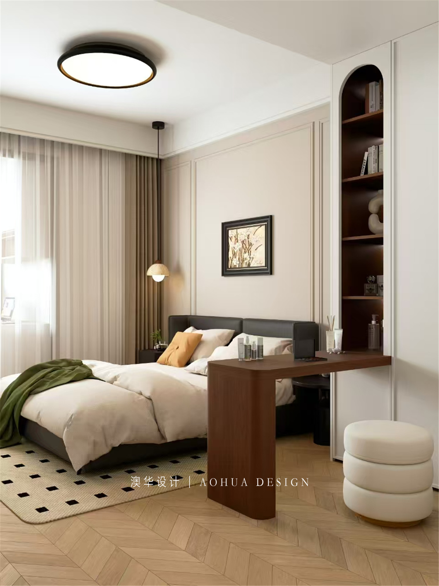 汉口公馆装修,法式风格