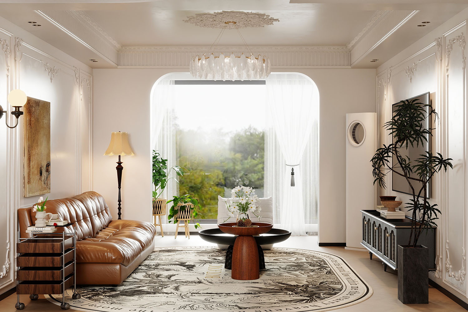 永泰时代装修,法式风格