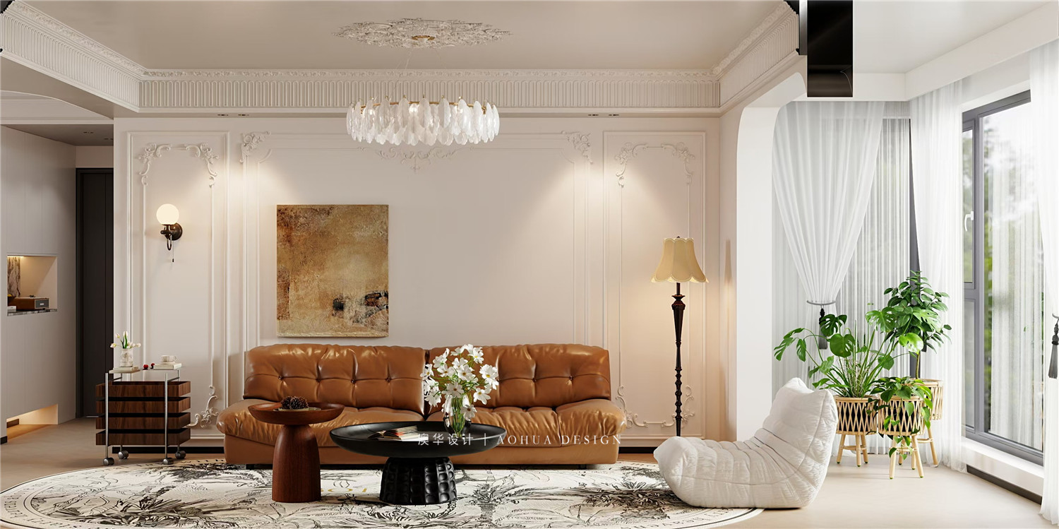 永泰时代装修,法式风格