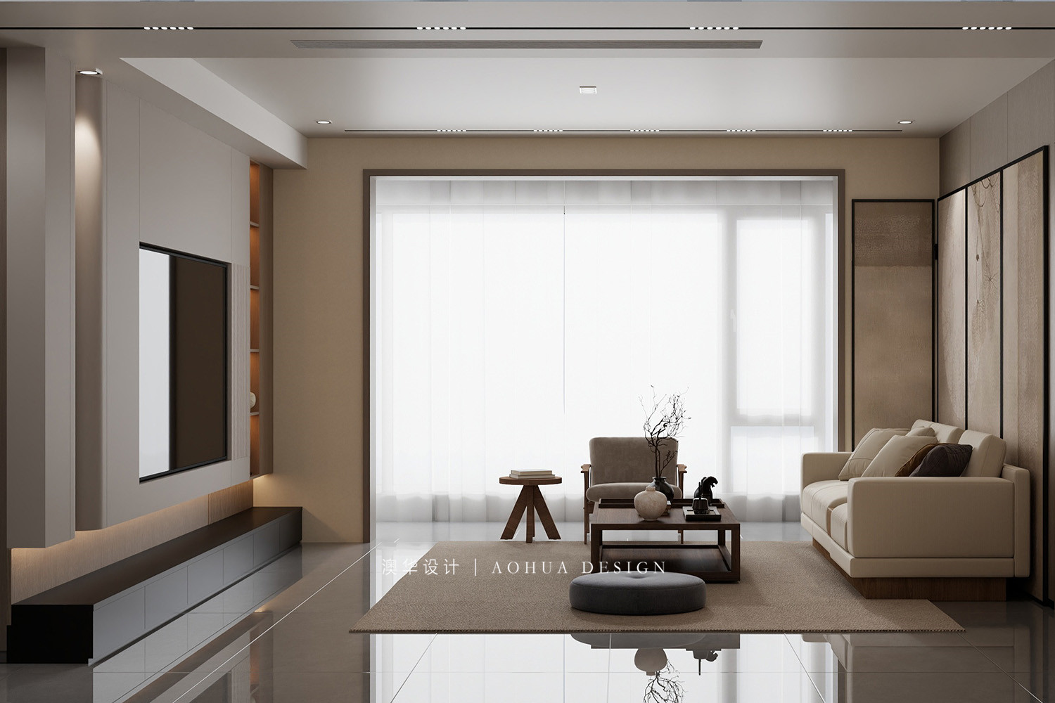 大平层装修,武汉室内设计