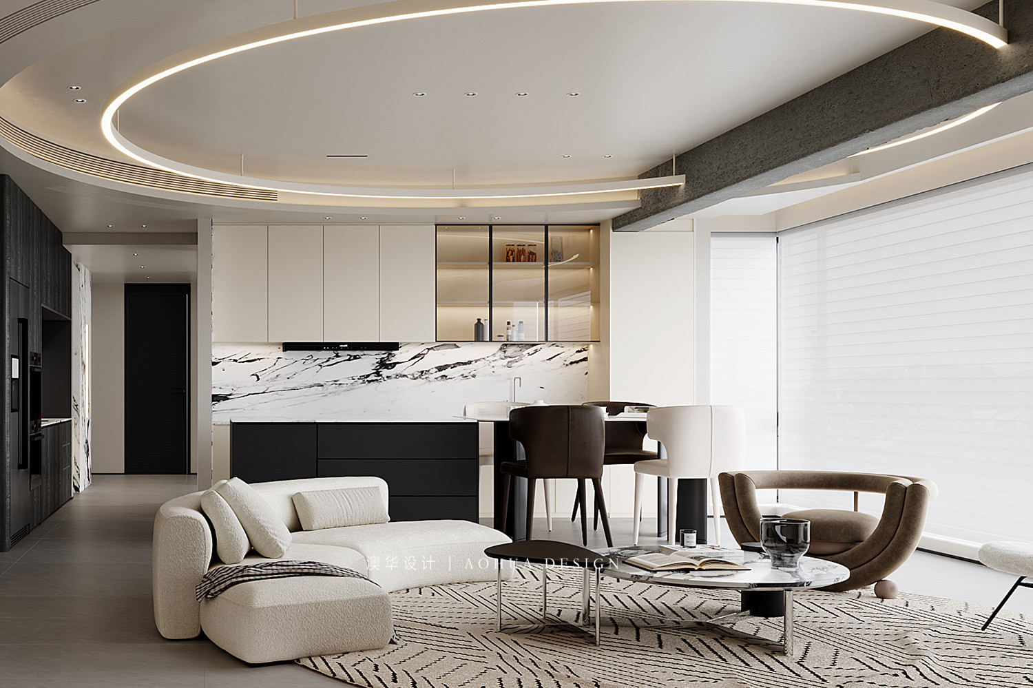 极简风装修,黑白灰风格