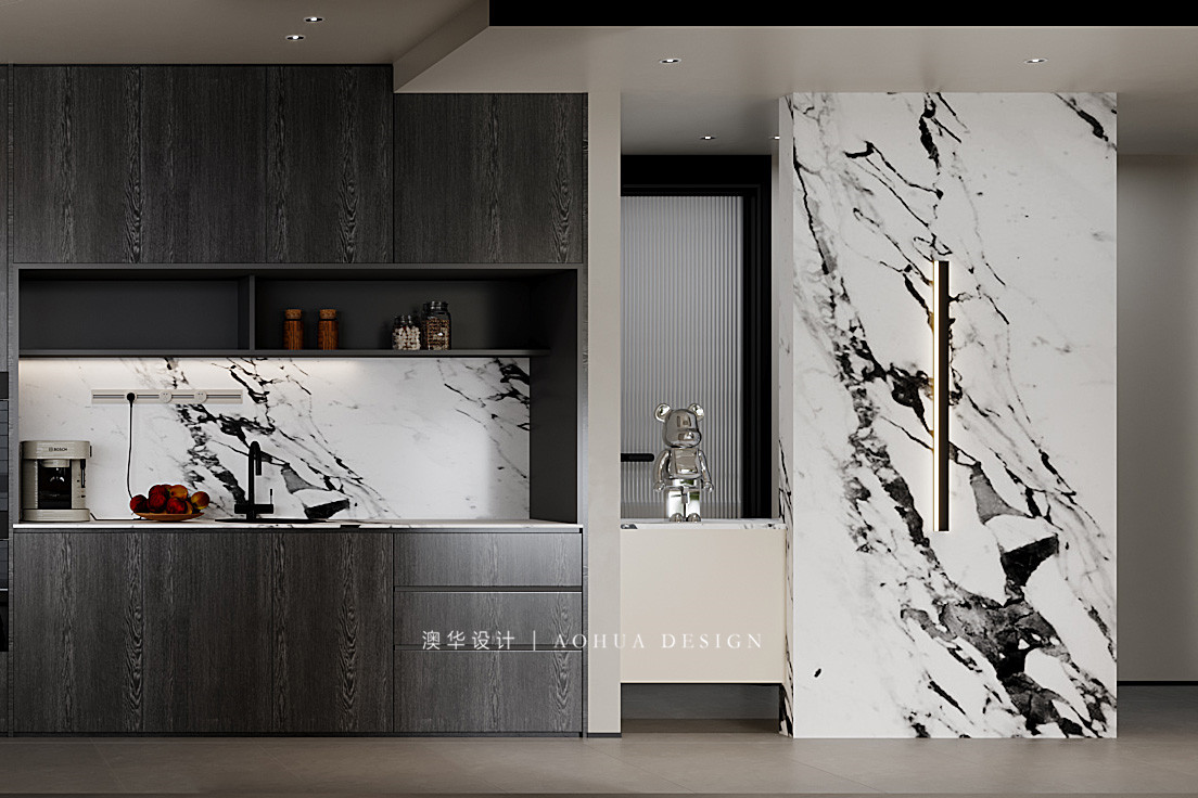 极简风装修,黑白灰风格